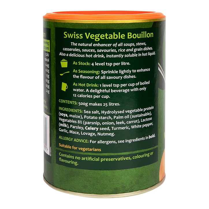 Marigold Swiss Vegetable Bouillon Stock Powder 500g